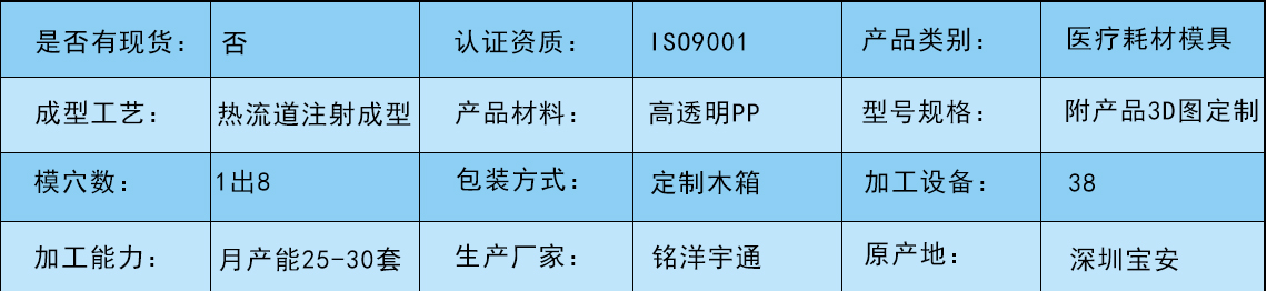 銘洋宇通離心管模具參數